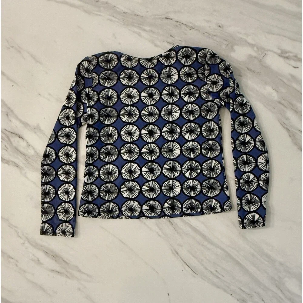 Girls Marimekko Beach Swimming Rash Guard Sz L
